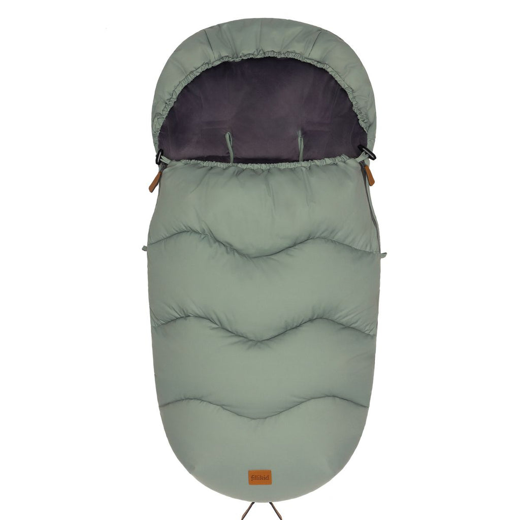 Bakside av Vognpose Ogre i fleece Fillikid