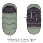 Sammenbrettet Vognpose Ogre i fleece Fillikid