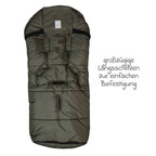 Vognpose Sandy i termofleece i fargen Kaki Camel