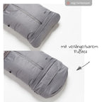 Vognpose i termofleece med forlengbar fotdel, Premium - TFK bakside