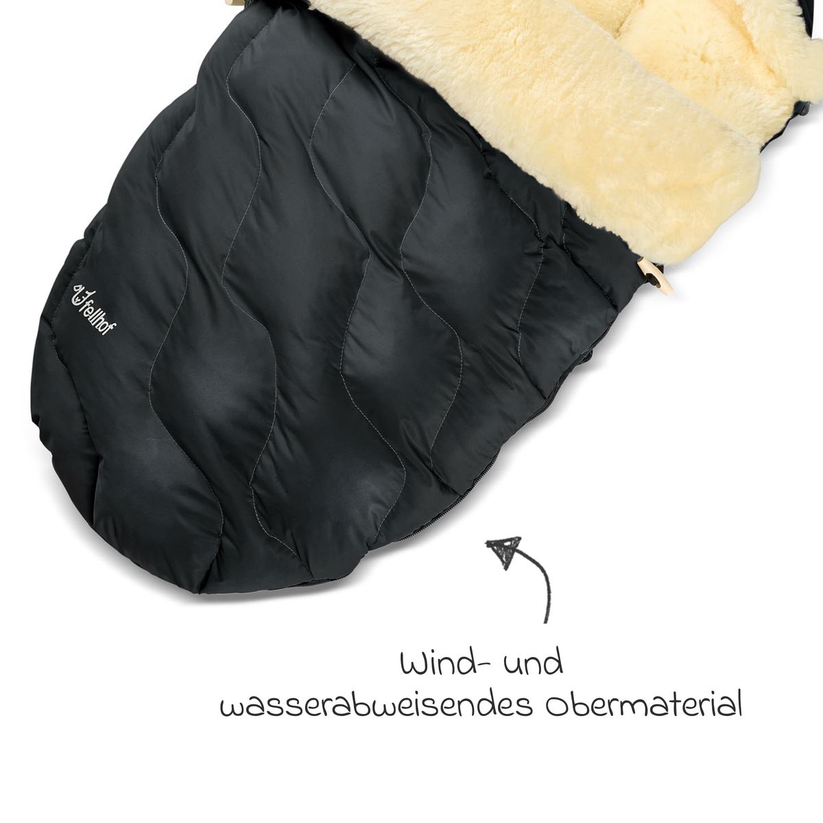 Bruksdetalj med stropper på Vognpose Winterberg
