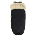 Vognpose XL Ears Wool i fleece med 100% saueull, sort - Kaiser sett forfra
