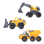 Volvo anleggskjøretøy Construction sett 3-pack montert i lek