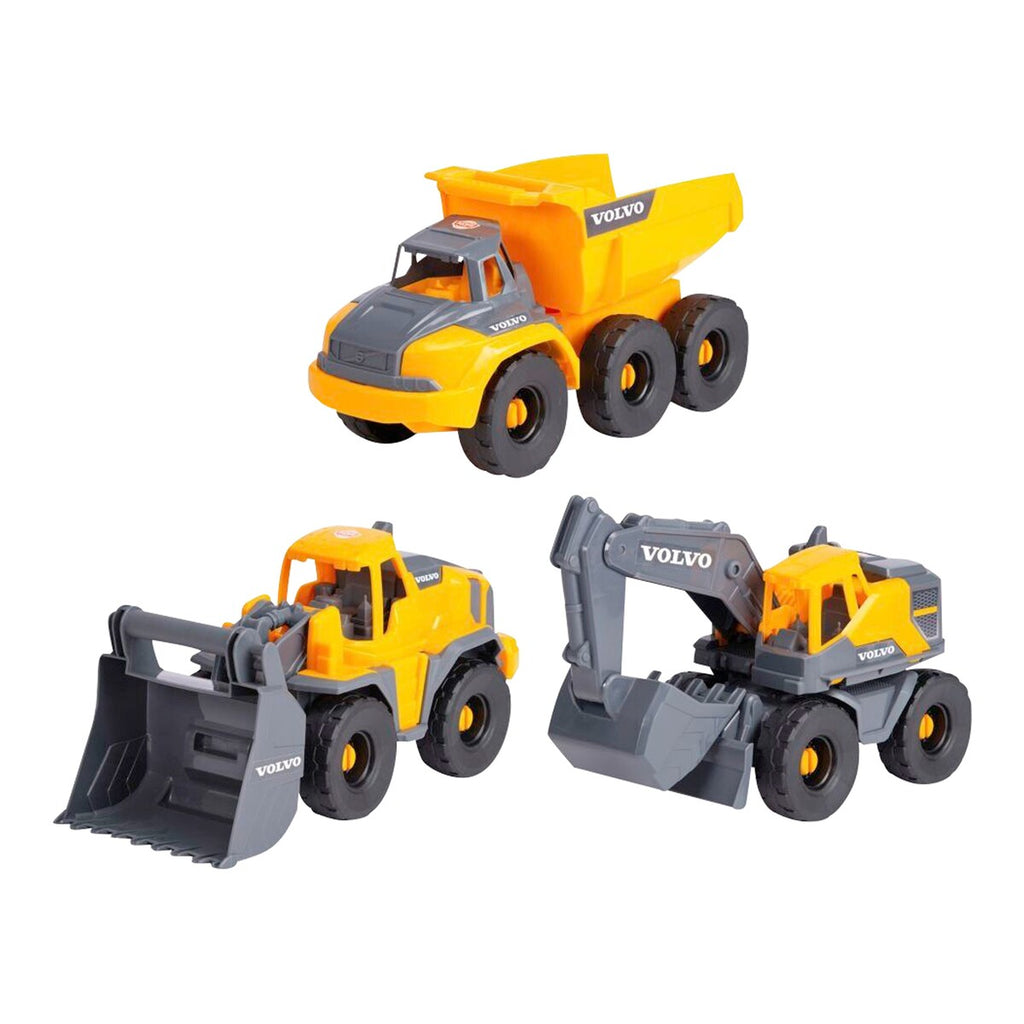 Volvo anleggskjøretøy Tough Work Force 3-pk 26 cm bakside