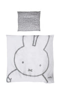 Vuggesengesett 2-delt Miffy 80x80 cm og 40x35 cm forfra