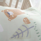 Vuggesett 2-delt Woodland Buddies 80x80 cm bomull i bruk