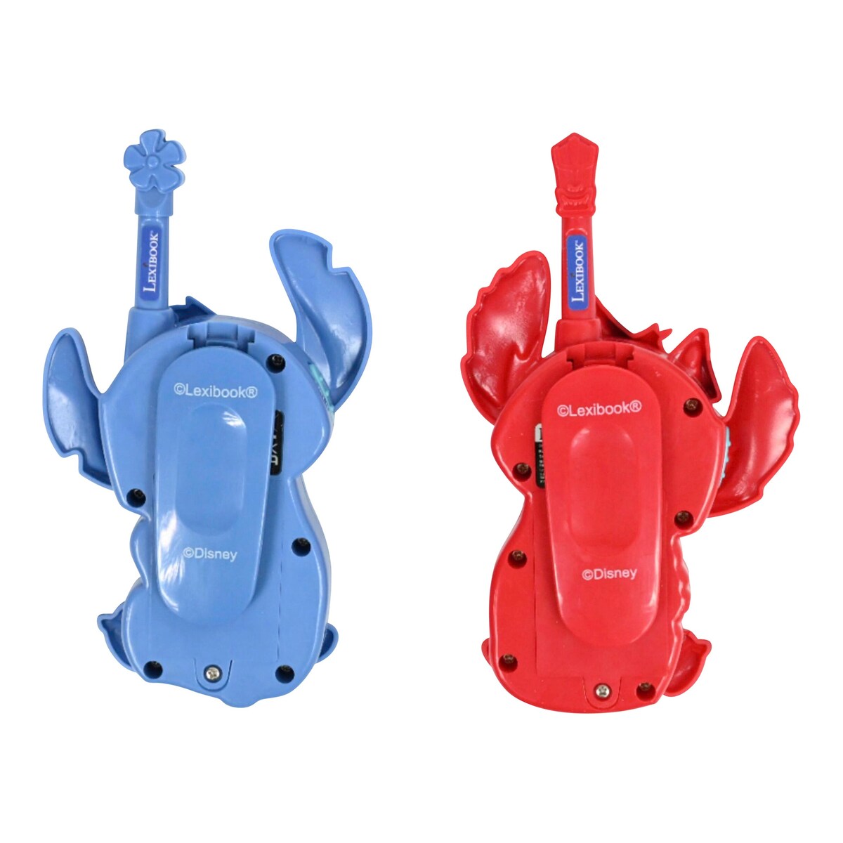 Walkie talkie Disney Stitch bakside med belteklips