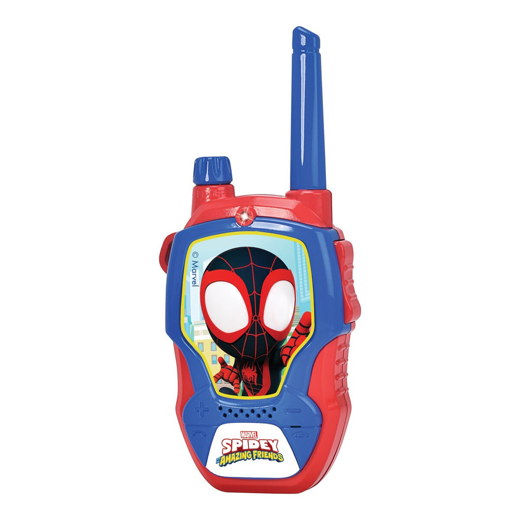 Bakside av Walkie talkie Spidey med knapper