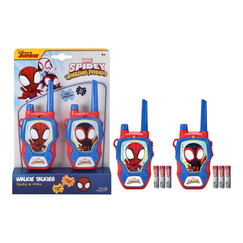Montert Walkie talkie Spidey i bruk