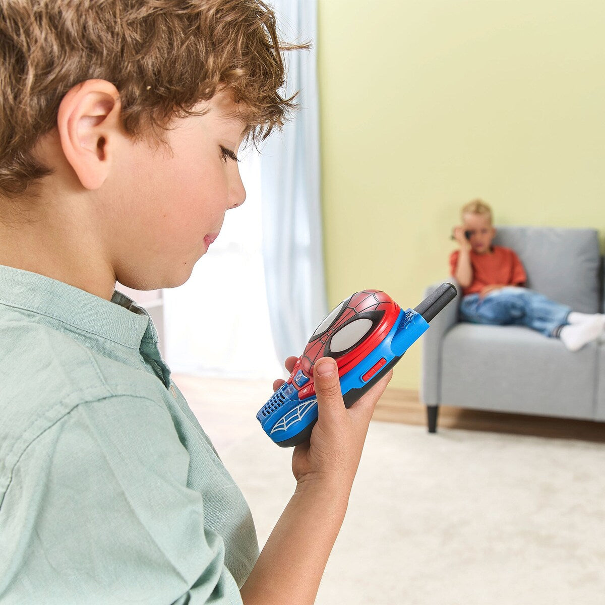 Walkie-talkies Spidey og hans supervenner detalj av LCD-skjerm