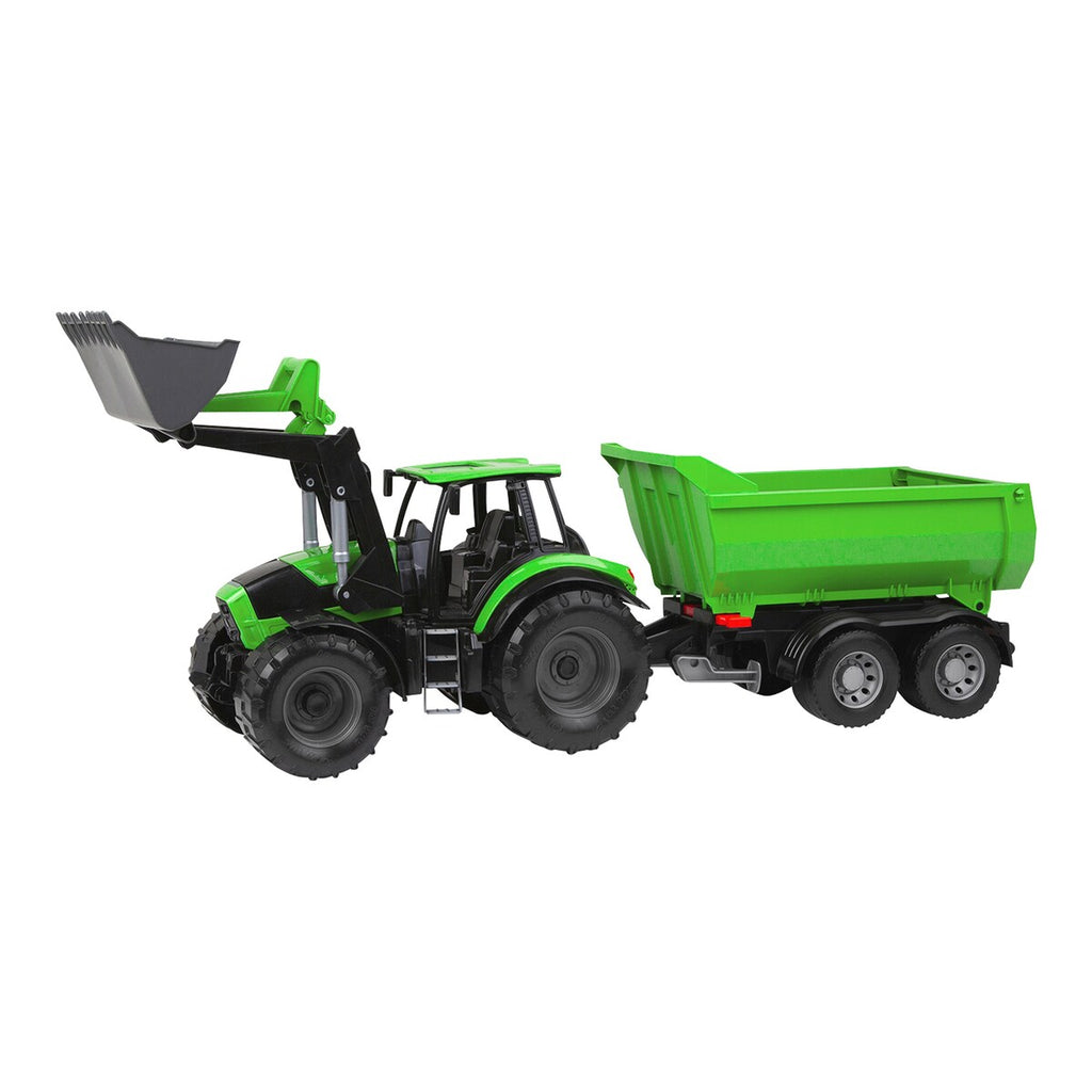 WORXX traktor Deutz-Fahr med tilhenger 74 cm forfra