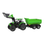 WORXX traktor Deutz-Fahr med tilhenger 74 cm forfra