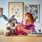 Montert Zanes Ultra-kombi-mech 71834 med minifigurer