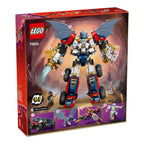Nærbilde av LEGO® NINJAGO minifigur i Zanes Ultra-kombi-mech 71834
